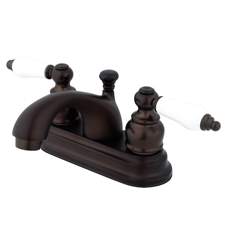 Kingston Brass 4" Centerset Bathroom Faucet, Oil Rubbed Bronze KB2605PL